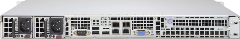 Supermicro SuperChassis 514-R407C - Rack - Server - Gray - EATX - 1U - 400 W