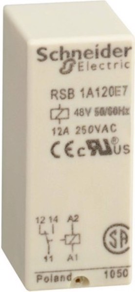 APC RSB1A120E7 Interface relay 48VAC 1OC