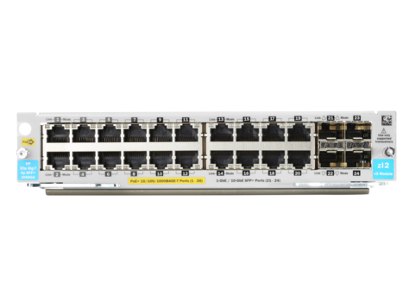 Module d'extension HPE J9990A Gigabit Ethernet PoE+ 10G SFP+