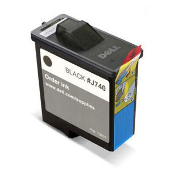 J740 Bläck Svart 592-10056 för skrivare