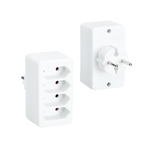 Bachmann, multiprise 4x Euro PVC