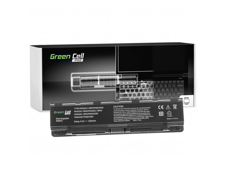 Batterie GREEN CELL TS13PRO PRO PA5024U-1BRS pour Toshiba Satellite C850 C850D C855 C870