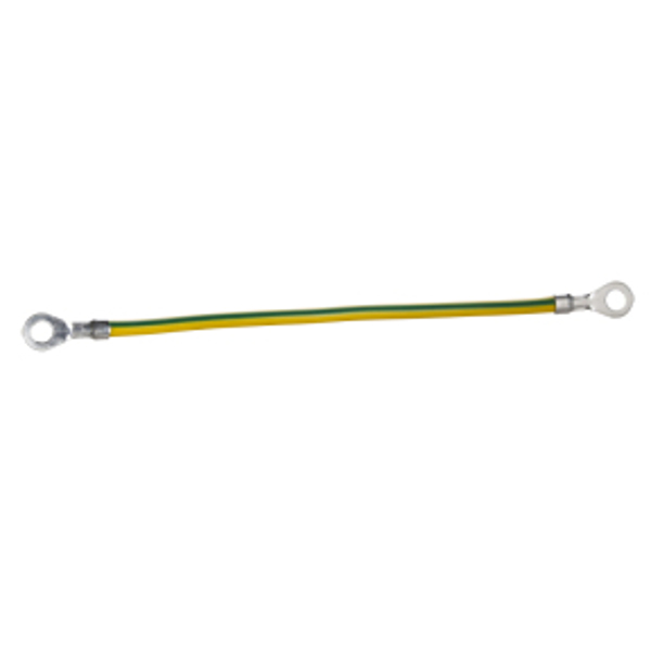 APC NSYEL166D6 - fil de terre pour Hus, 6 mm², longueur 160 mm, œillets 6,4 mm