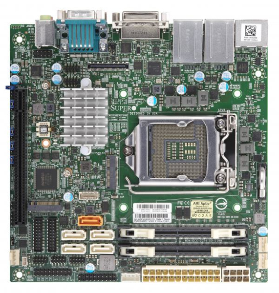 SuperMicro X11SCV-Q - Motherboard - Mini-ITX