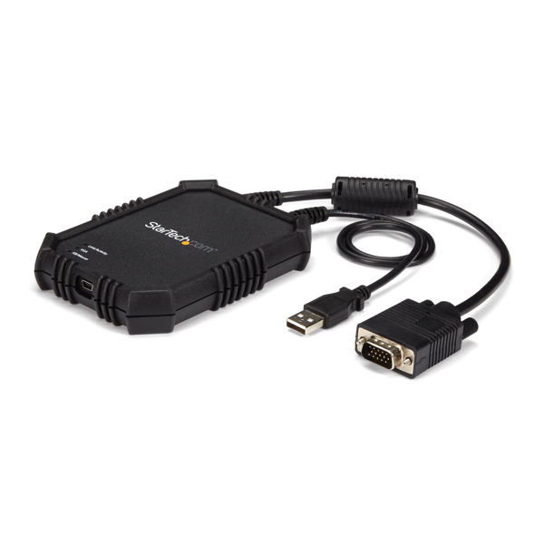 StarTech USB2.0 KVM Console - Mobile Laptop Crash Cart Adapter with Data Transfer and Video Recording - KVM Switch - USB - 1 x KVM port(s) - 1 local user - Desktop (NOTECONS02X) - NOTECONS02X