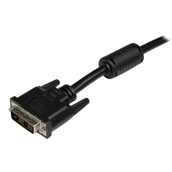 StarTech 1m DVI-D Single Link Cable - M/M - 1 m - DVI-D - DVI-D - Male - Male - Black - DVIDSMM1M