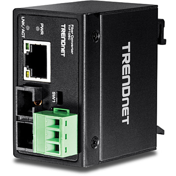 TRENDnet TI-F10SC Fiber Converter - 100Base-FX - MM - TI-F10SC