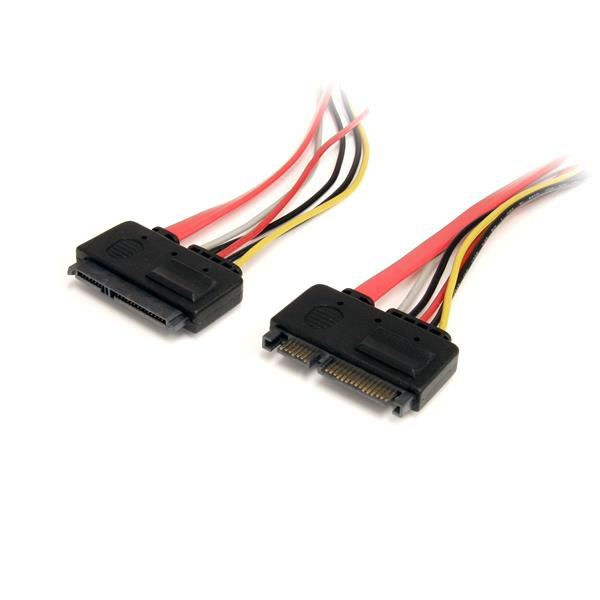 StarTech SATA22PEXT SATA Extension 22-pin Combo Cable - SATA22PEXT