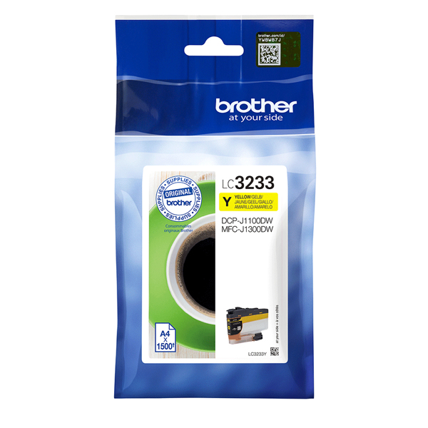 Brother LC3233Y - Jaune foncé