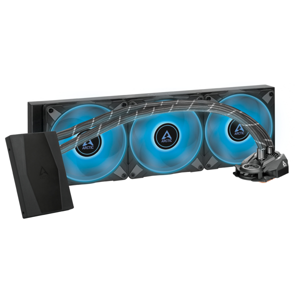 Arctic WAK Liquid Freezer II 420 RGB Black with controller