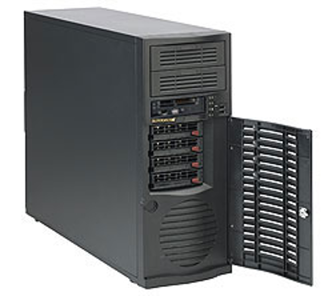 SuperMicro SC733 TQ-668B Midi Tower, utvidet ATX - SATA/SAS - CSE-733TQ-668B