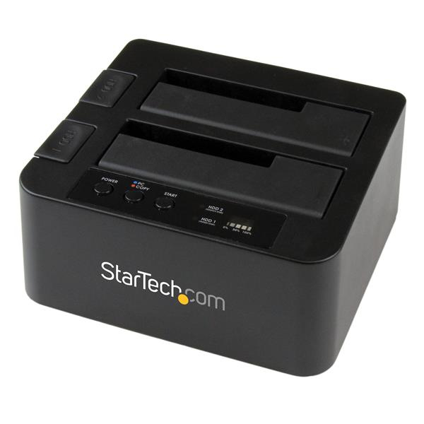 StarTech USB3.0/eSATA 2.5/3.5in HDD Duplicator SDOCK2U33RE - SDOCK2U33RE