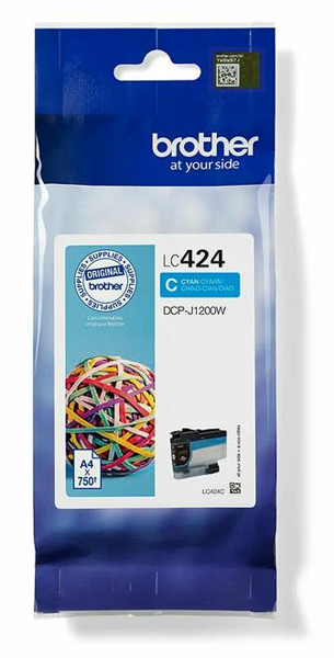 Brother LC424C - Cyan - original