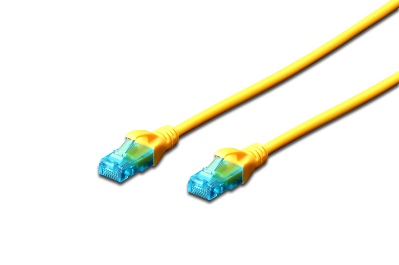 DIGITUS Cat5e UTP Patch-kabel 5m - DK-1512-050/Y