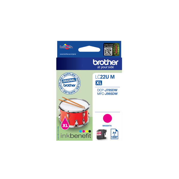Brother LCLC22UM - XL - magenta - LC22UM
