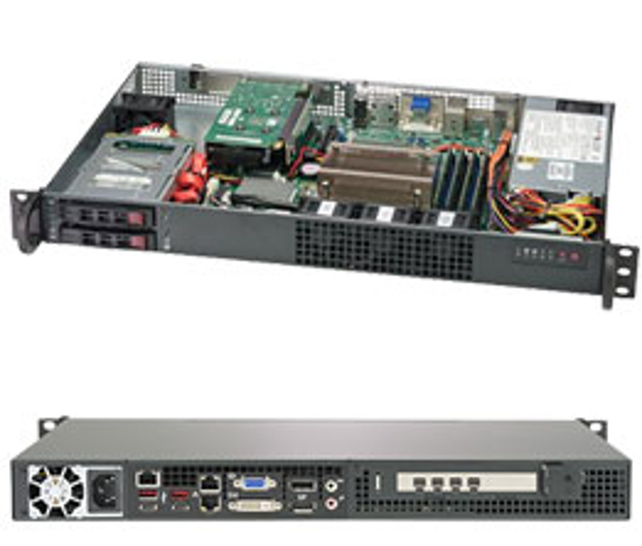 Serveur Geh Super Micro 1U/1x200W/1x3.5 » ø.4x 2.5 » SC510FT