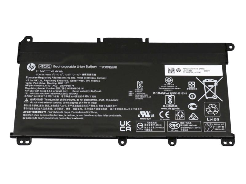 Batterie HP 3 cellules 41 W 3,6 A Li-Ion (L11119-856)