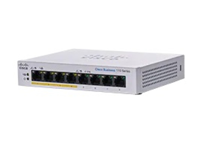 Cisco CBS110-8PP-D Commutateur PoE Gigabit L2 non géré