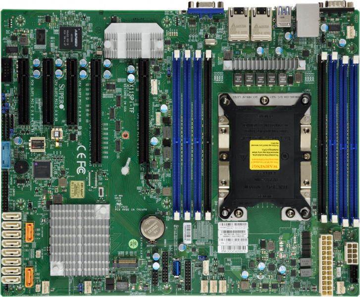 Supermicro X11SPI-TF - Intel - 205 W - DDR4-SDRAM - MBD-X11SPI-TF-B