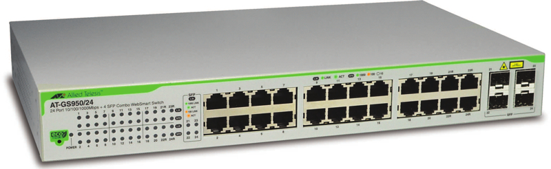 Allied Telesis AT GS950/24 WebSmart Switch - AT-GS950/24