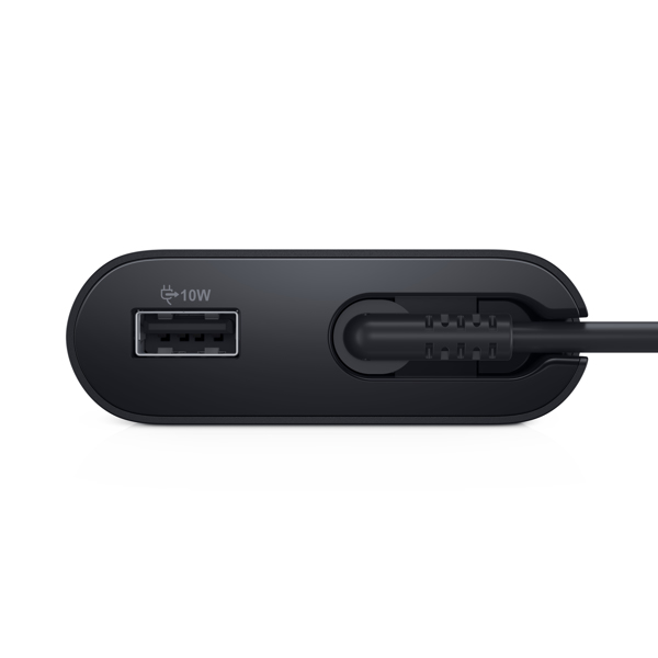 Adaptateur secteur USB-C Plus - Adaptateur secteur - 90 W - Ports de sortie : 2 - Noir - Pour Latitude 3310, 54XX, 55XX, 7310 2-en-1, 7410, Precision Mobile Workstation 5750