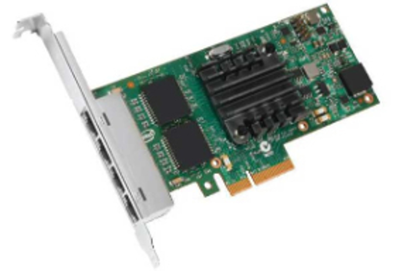 Adaptateur Ethernet Intel I350-T4 QP BASE-T QIGABIT avec support haute performance
