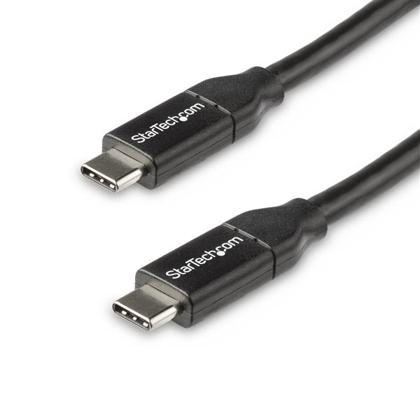 StarTech 0.5m USB-C to USB-C Cable 5A PD - USB2C5C50CM