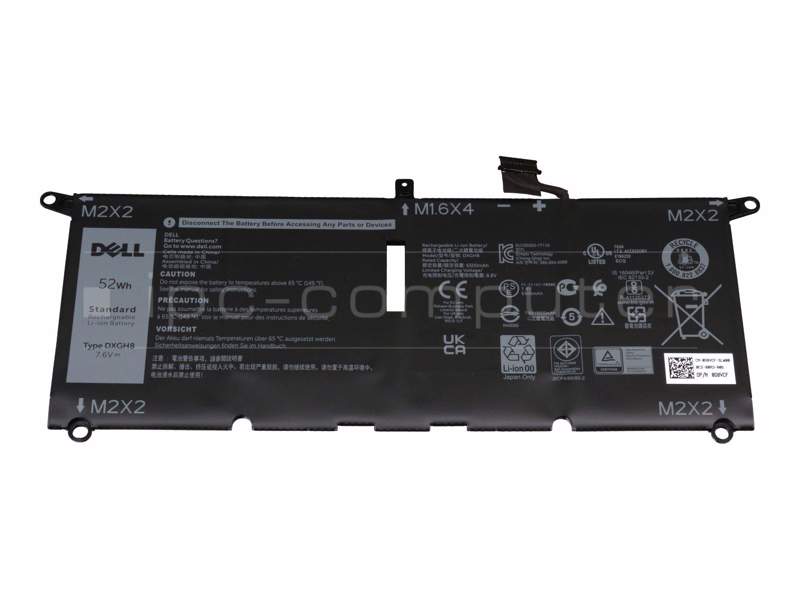 0H754V Batteri 52Wh Original