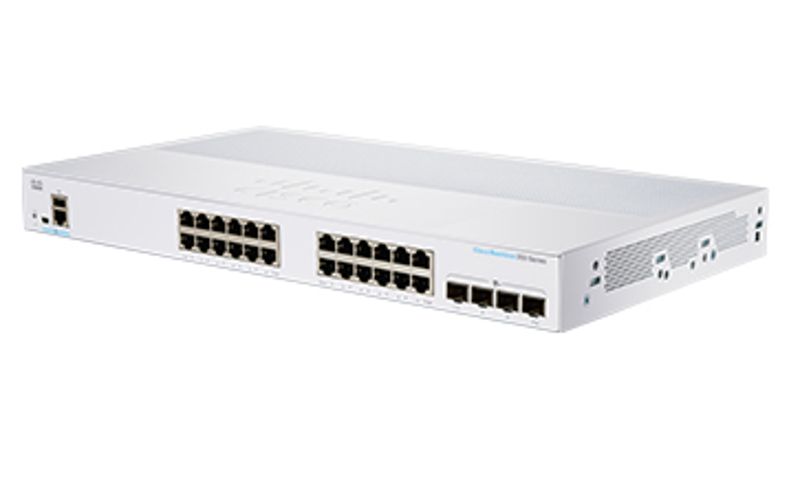 Cisco CBS350-24T-4G-EU Managed L2/L3 Gigabit Switch - CBS350-24T-4G-EU