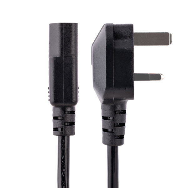 StarTech IEC Plug Power Cable 3m C13 to BS 1363 - PXT101UK3M