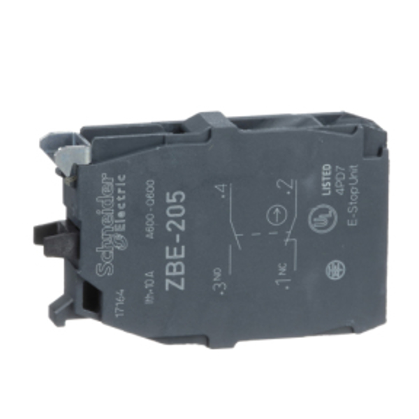 APC ZBE205 Bloc de couplage Hjälpom 1S1Ö D22mm