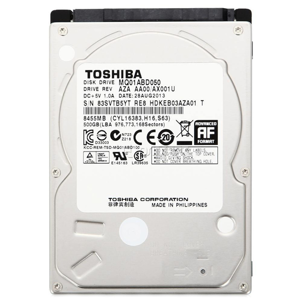 Disque dur Toshiba MQ01ABD050