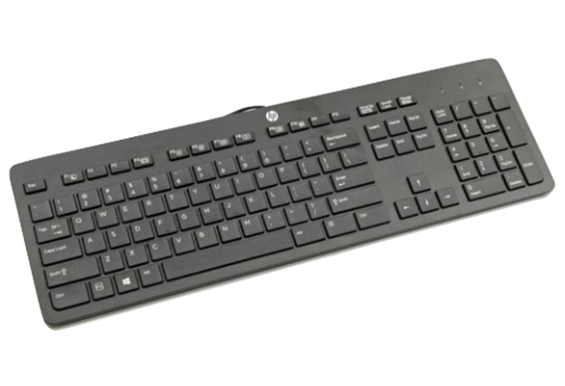 Commutateur mécanique filaire USB standard HP 803181-L31 QWERTY noir
