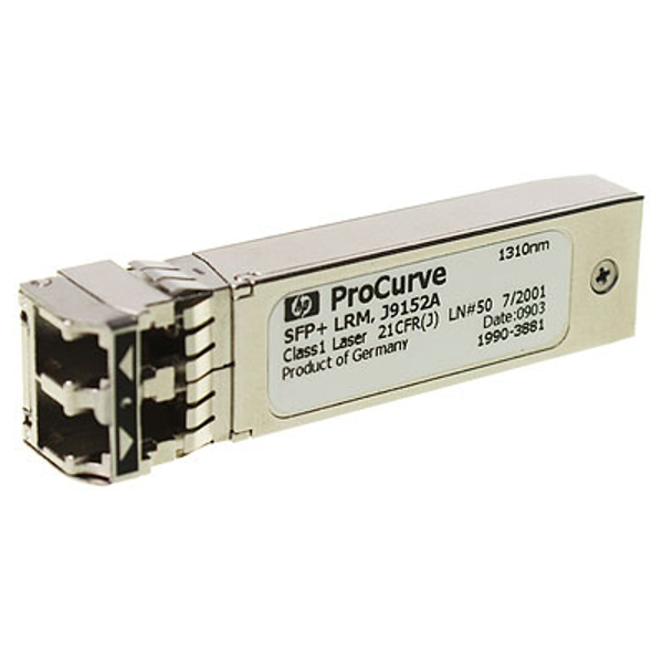 HPE SFP+-Transceiver-Modul - 10 GigE HTTP - Duplex - Voll-Duplex - Ethernet - LC-Stecker