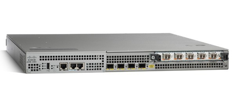 ASR1001-2XOC3POS, Cisco ASR1001 System,Crypto, 4 built-in GE, OC3 IDC, SLASR1-AIS with 1x ASR1001-PWR-AC