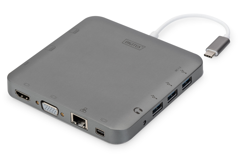 Station d'accueil universelle DIGITUS USB-C