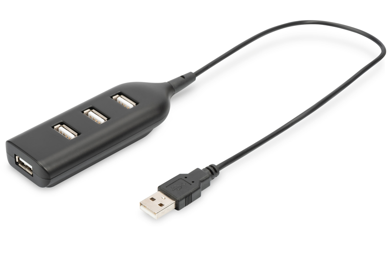 DIGITUS 4-ports USB-hubbussdriven - AB-50001-1