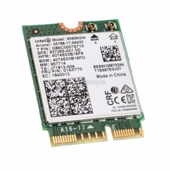 Intel Wireless-AC 9560 - Network Card - 9560.NGWG