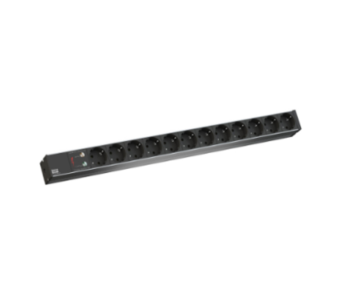Bachmann 800.2334 - 2 m - 12 Prises AC - PDU