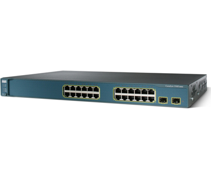 Catalyst 3560 24 10/100 PoE + 2 SFP + image IPB
