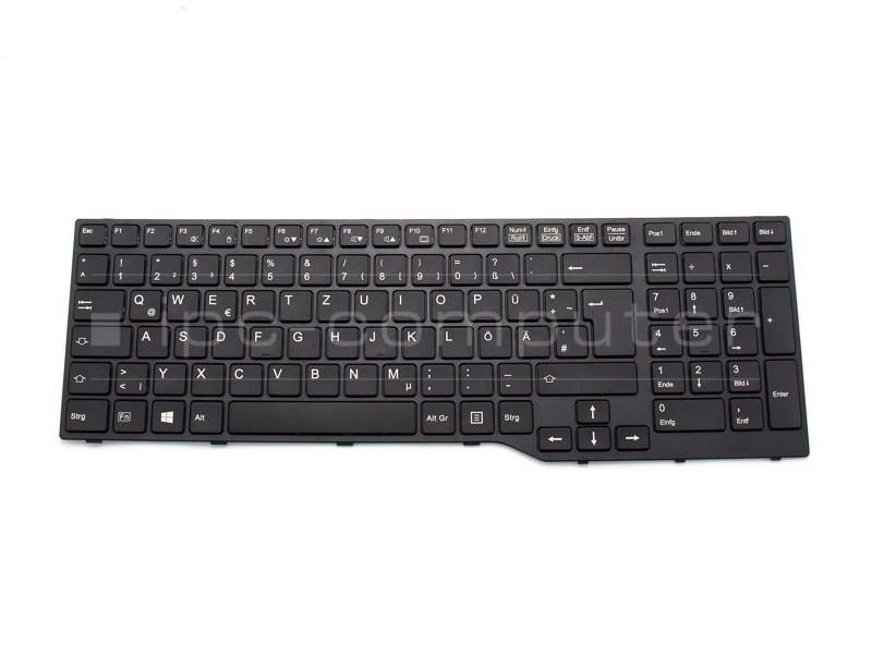 Fujitsu Keyboard 10key Black W/O Ts German