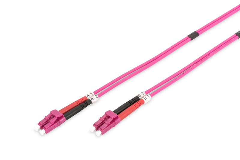 DIGITUS OM4 LC till LC Fiberkabel 3m - DK-2533-03-4