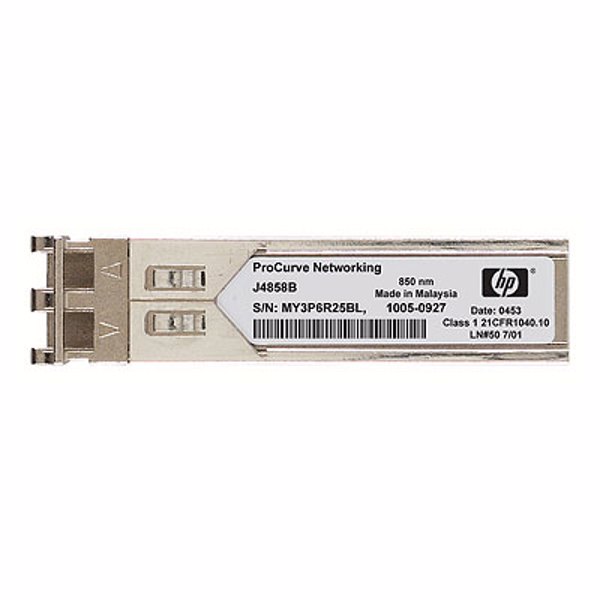 Émetteur-récepteur HPE X120 SFP Mini-GBIC GigE 1000Base-SX LC