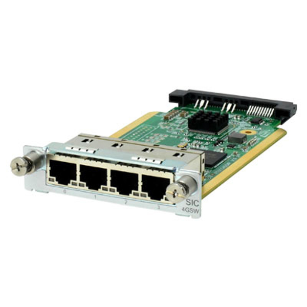 Carte d'interface intelligente HPE JG739A SIC 1000Base-T 4 ports