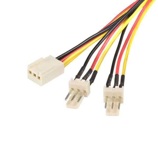 StarTech 12in TX3 Fan Power Splitter Cable - TX3SPLIT12