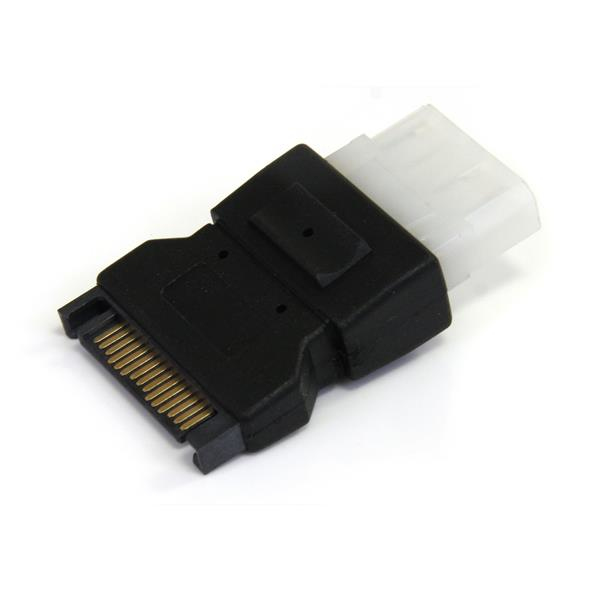 SATA to 4-pin LP4 Molex power adapter - Serial ATA / LP4 adapter - power adapter - SATA power connector (M) (LP4SATAFM) - LP4SATAFM