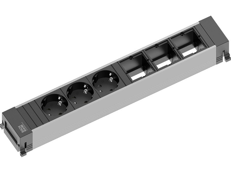 Bachmann POWER RAM - 0,2 m - 3 prises secteur