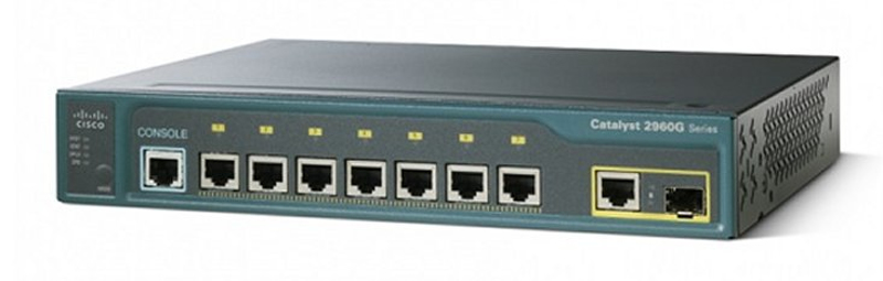 WS-C2960G-8TC-L Catalyst 7 Ethernet-switch - WS-C2960G-8TC-L