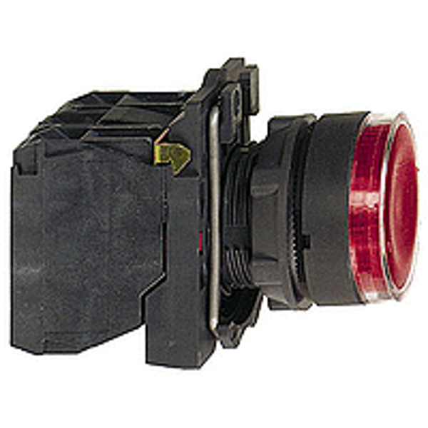APC Upplyst tryckknapp XB5AW34B5 24V AC/DC Rouge