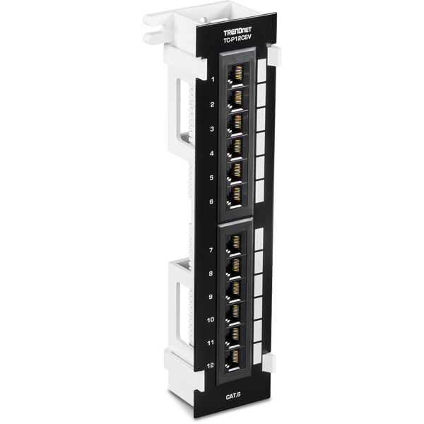 TRENDnet TC-P12C6V - Patch Panel - TC-P12C6V
